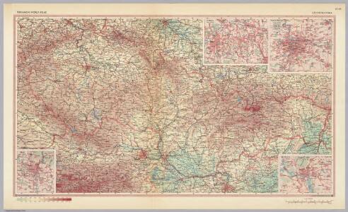 Czechoslovakia.  Pergamon World Atlas.