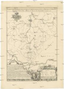 Carte geographique de la nouvelle communication entre le Danube & la Moldau