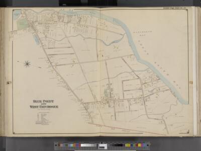 Suffolk County, V. 1, Double Page Plate No. 16 [Map bounded by Great South Bay, Town of Islip, South Country Rd.] / supplemented by careful measurements & field observations by our own Corps of Engineers.
