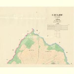 Czegow - c0828-1-001 - Kaiserpflichtexemplar der Landkarten des stabilen Katasters