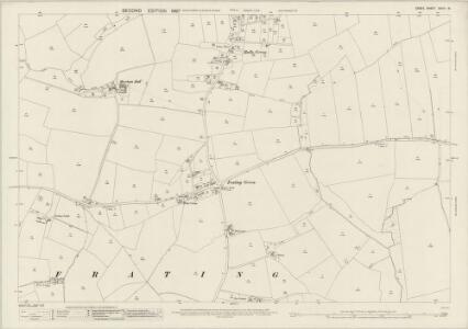Essex (1st Ed/Rev 1862-96) XXVIII.16 (includes: Elmstead; Frating; Great Bromley) - 25 Inch Map