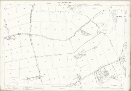 Yorkshire CCX.11 (includes: Beverley; Bishop Burton; Walkington; Woodmansey) - 25 Inch Map