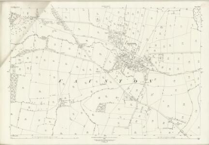 Nottinghamshire XXX.1 (includes: Caunton; Norwell) - 25 Inch Map