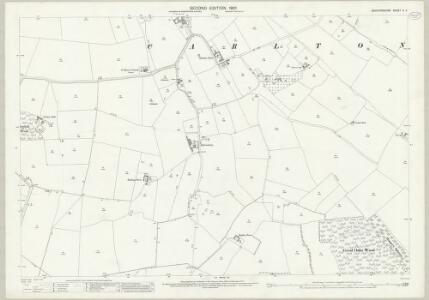 Bedfordshire X.4 (includes: Carlton and Chellington; Turvey) - 25 Inch Map