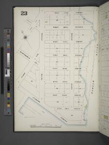 Manhattan, V. 12, Plate No. 23 [Map bounded by W. 208th St., Harlem River, Academy St., Nagle Ave.]