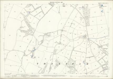 Sussex XXXVII.5 (includes: Thakenham; West Chiltington) - 25 Inch Map
