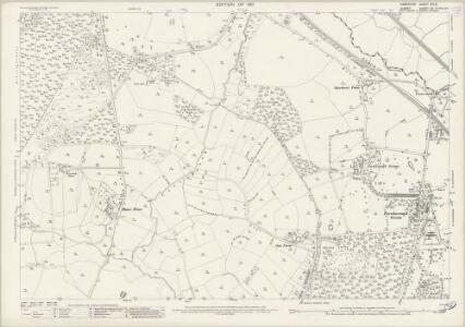 Hampshire and Isle of Wight XIII.9 (includes: Farnborough; Frimley; Hawley) - 25 Inch Map