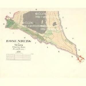 Rosenberg - m2649-1-002 - Kaiserpflichtexemplar der Landkarten des stabilen Katasters