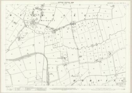 Lincolnshire LXXII.15 (includes: Bucknall; Horsington) - 25 Inch Map