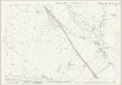Cheshire LXIII.9 (includes: Betley; Blakenhall; Checkley cum Wrinehill; Madeley) - 25 Inch Map