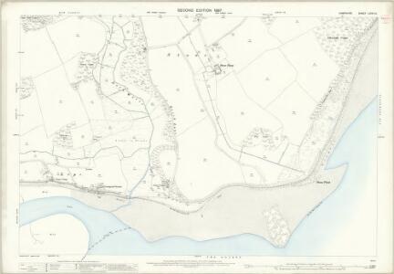 Hampshire and Isle of Wight LXXXI.12 (includes: Beaulieu; Exbury; Fawley) - 25 Inch Map