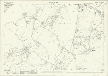 Berkshire XXXVIII.2 (includes: Hurst St Nicholas; Winnersh; Woodley and Sandford) - 25 Inch Map