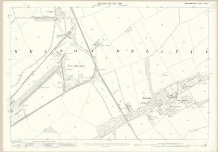 Northumberland (Old Series) LXXXI.6 (includes: Blyth; Seaton Valley) - 25 Inch Map