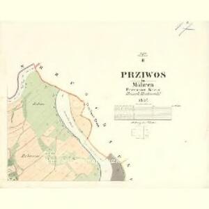 Prziwoz - m2475-1-002 - Kaiserpflichtexemplar der Landkarten des stabilen Katasters