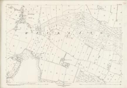 Norfolk XLI.11 (includes: Hickling) - 25 Inch Map