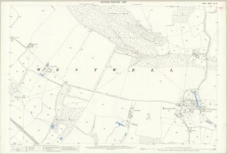 Kent LIV.12 (includes: Westwell) - 25 Inch Map