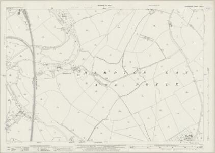 Oxfordshire XXVII.6 (includes: Bletchingdon; Hampton Gay and Poyle; Shipton on Cherwell; Thrup) - 25 Inch Map