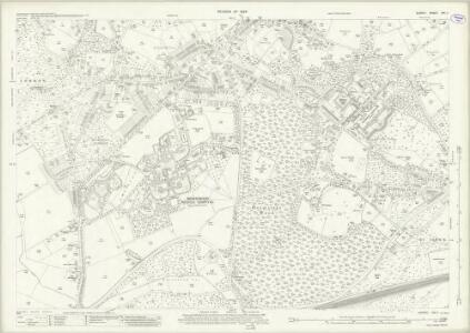 Surrey XVI.11 (includes: Horsell; Woking) - 25 Inch Map