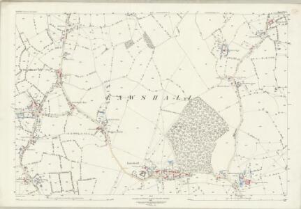 Suffolk LIV.15 (includes: Lawshall; Stanningfield) - 25 Inch Map