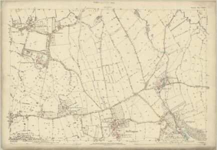Somerset XVIII.2 (includes: Blagdon; Burrington; Churchill; Wrington) - 25 Inch Map