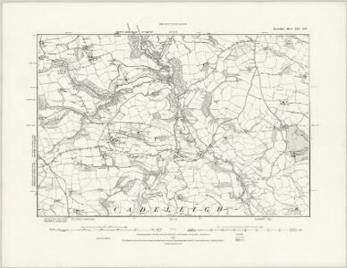 Devonshire XLIV.NE - OS Six-Inch Map