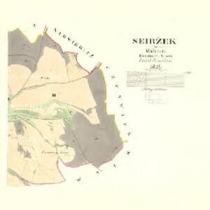 Seiržek - m2711-1-003 - Kaiserpflichtexemplar der Landkarten des stabilen Katasters