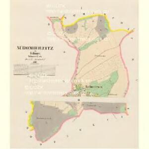Sudomierzitz - c7532-1-001 - Kaiserpflichtexemplar der Landkarten des stabilen Katasters