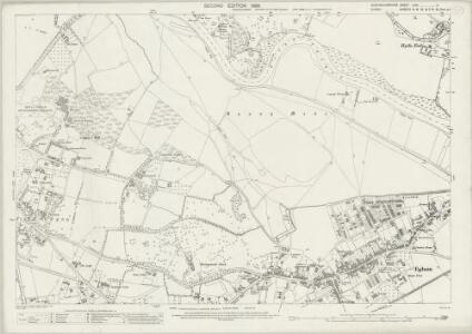 Buckinghamshire LVIII.7 (includes: Egham; Wyrardisbury) - 25 Inch Map