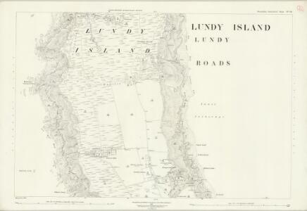 Devon IVA.10 (includes: Lundy Island) - 25 Inch Map