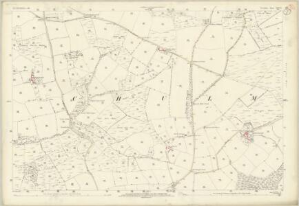 Devon XXXI.16 (includes: Chumleigh) - 25 Inch Map