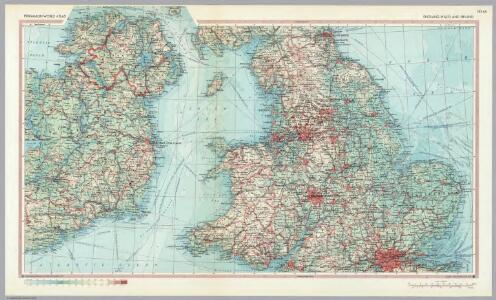 England, Wales, and Ireland.  Pergamon World Atlas.