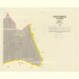 Modschidel (Močzidlo) - c4789-1-005 - Kaiserpflichtexemplar der Landkarten des stabilen Katasters