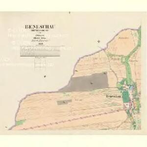 Beneschau (Benessowice) - c0116-1-001 - Kaiserpflichtexemplar der Landkarten des stabilen Katasters