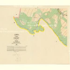 Lippa (Ljpa) - c4093-1-007 - Kaiserpflichtexemplar der Landkarten des stabilen Katasters