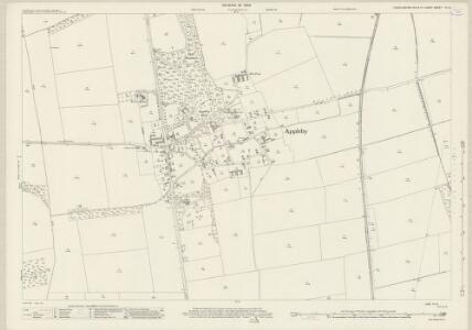 Lincolnshire XI.10 (includes: Appleby; Roxby cum Risby) - 25 Inch Map