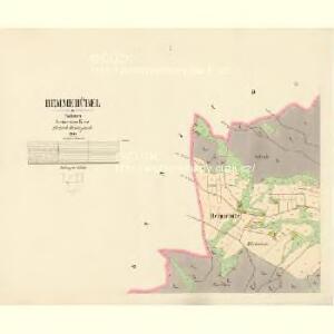 Hemmehübel - c3328-3-001 - Kaiserpflichtexemplar der Landkarten des stabilen Katasters