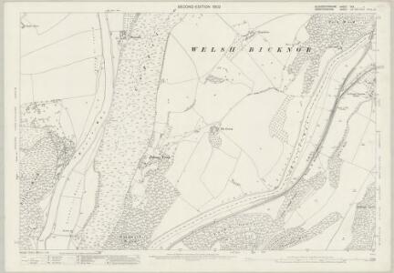 Gloucestershire XXX.4 (includes: English Bicknor; Goodrich; Lydbrook; Welsh Bicknor) - 25 Inch Map