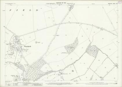 Berkshire XII.8 (includes: Longcott; Shrivenham; Watchfield) - 25 Inch Map