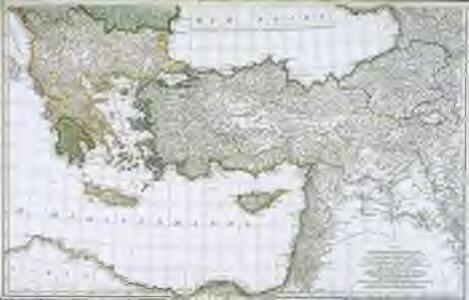 Troisième partie de la carte d'Europe contenant le midi de la Russie, la Pologne et la Hongrie, la Turquie y compris celle d'Asie presqu'entière, 2
