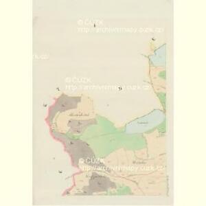 Hohenzetlisch - c8961-1-001 - Kaiserpflichtexemplar der Landkarten des stabilen Katasters