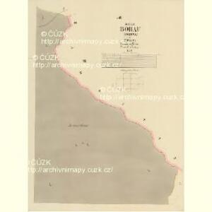 Borau (Borowa) - c1797-3-007 - Kaiserpflichtexemplar der Landkarten des stabilen Katasters