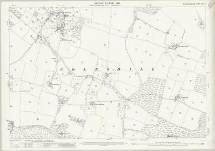 Buckinghamshire XLIII.13 (includes: Beaconsfield; Coleshill) - 25 Inch Map