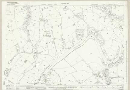 Lancashire LIV.11 (includes: Aighton Bailey And Chaigley; Clayton Le Dale; Dutton; Salesbury) - 25 Inch Map