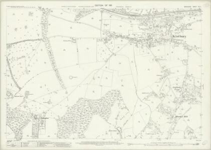 Berkshire XLII.1 (includes: Kintbury) - 25 Inch Map