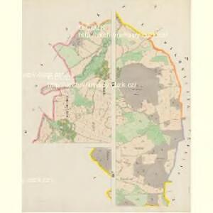 Popowitz - c6016-1-004 - Kaiserpflichtexemplar der Landkarten des stabilen Katasters