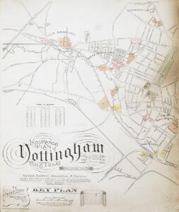 Insurance Plan of Nottingham Vol I, II & III: Key Plan