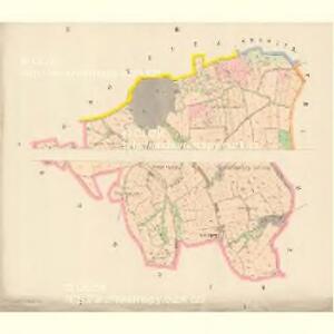 Aussig - c8272-1-001 - Kaiserpflichtexemplar der Landkarten des stabilen Katasters