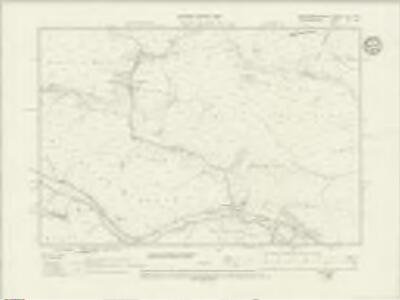 Montgomeryshire XLVI.NE - OS Six-Inch Map