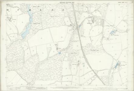 Surrey XL.11 (includes: Capel; Ockley) - 25 Inch Map