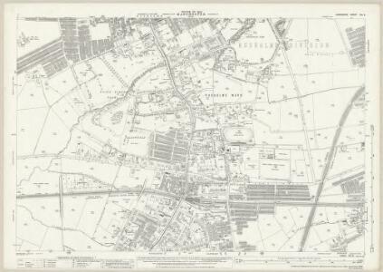 Lancashire CXI.3 (includes: Manchester) - 25 Inch Map